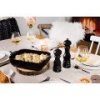 APPOLIA Naczynie prostokątne 32 cm  Satin Black